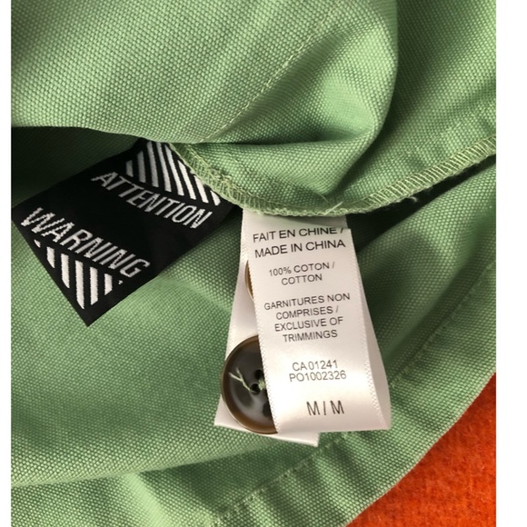 Retro mint sage green 100% cotton utility cargo jacket NWT - Picture 5 of 7